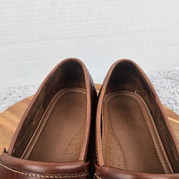 G.H. Bass Mens 10.5D Michael Brown Leather Lifestyle Office Kiltie Tassel Loafer main image 11